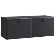 TV ormar za zid 78,5 x 31 x 30 cm Crna Konstruirano drvo Zidne