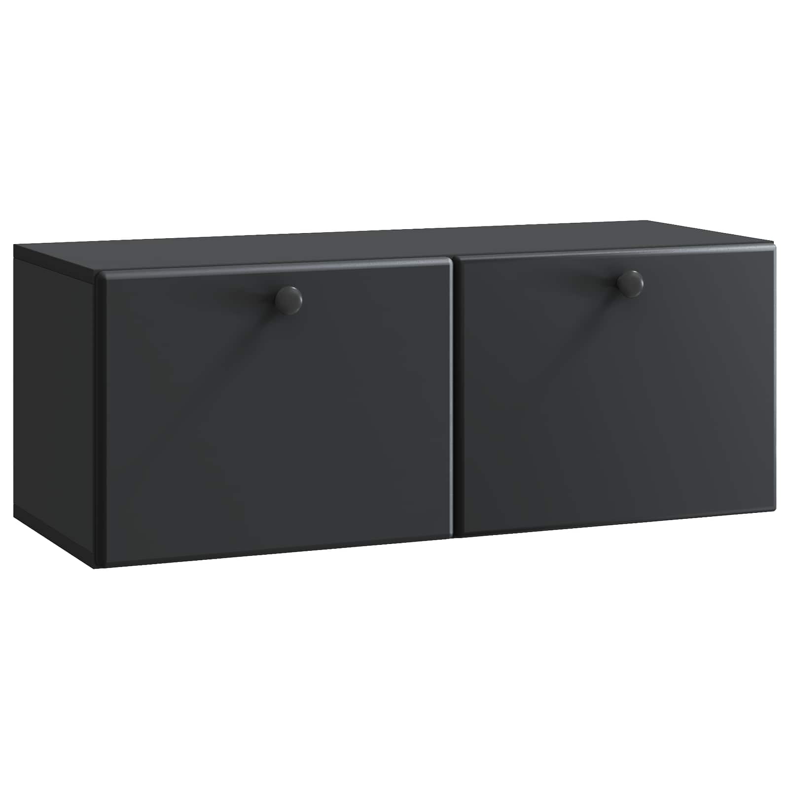TV ormar za zid 78,5 x 31 x 30 cm Crna Konstruirano drvo Zidne