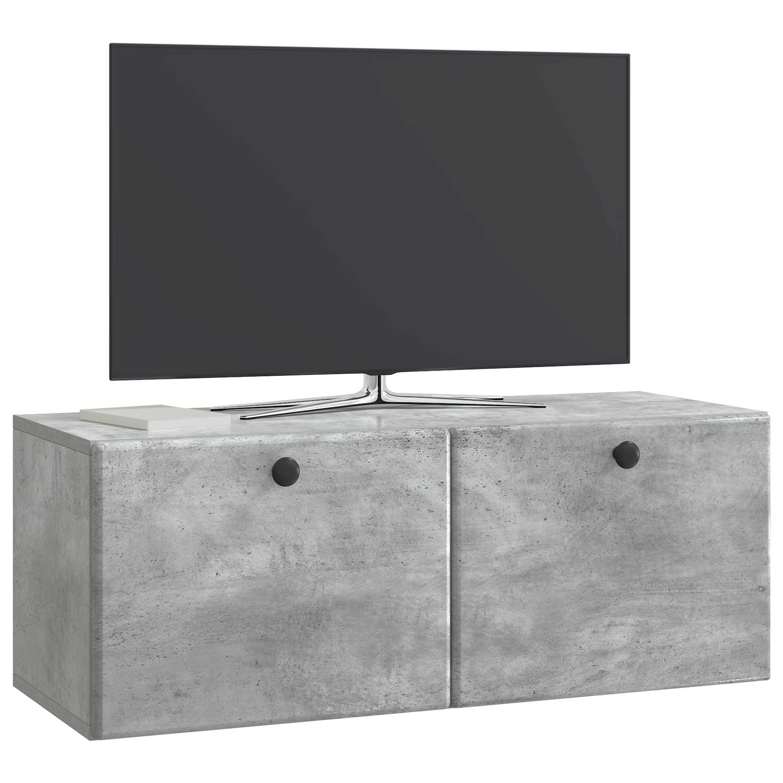 TV ormar za zid 78,5 x 31 x 30 cm Betonska siva