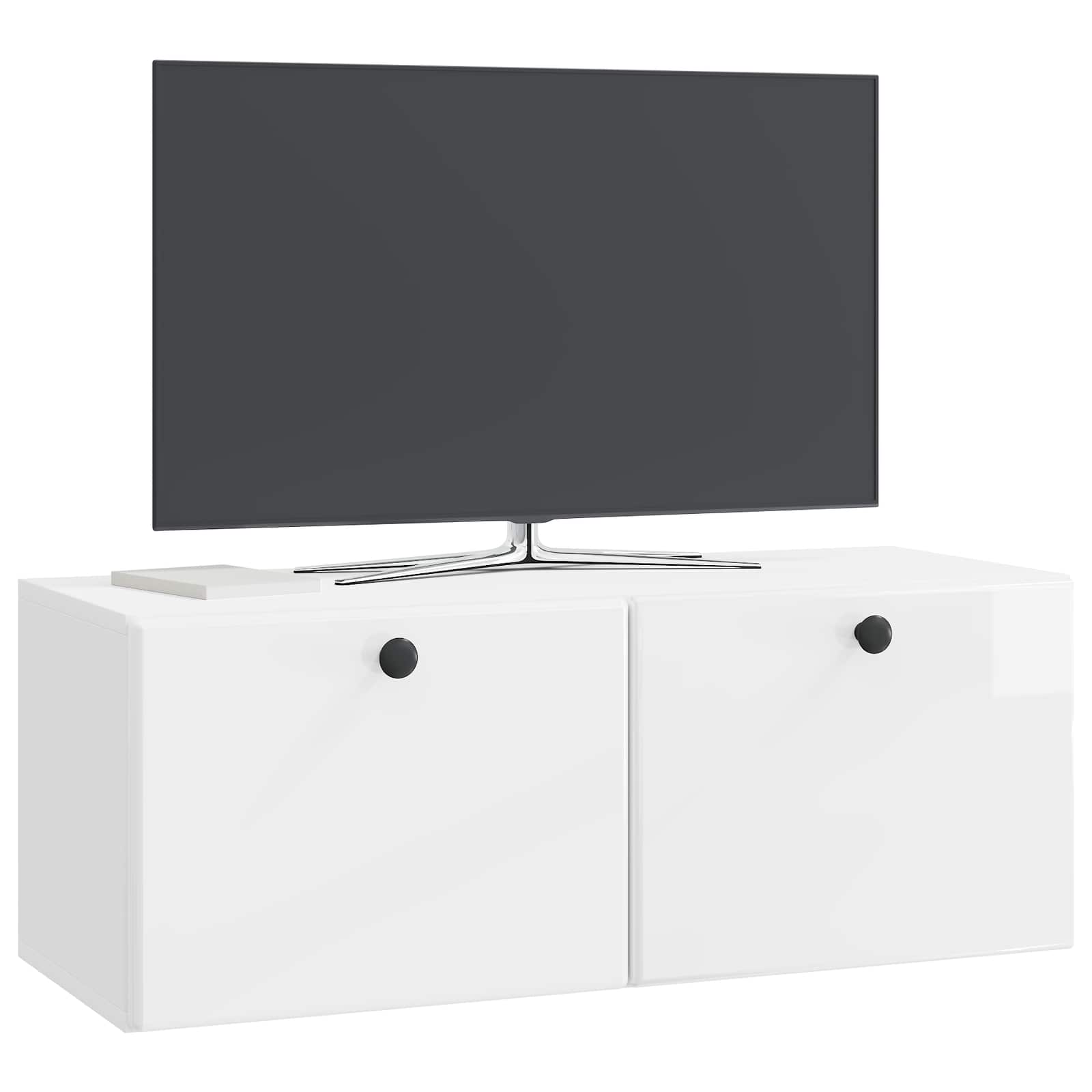 TV ormar za zid 78,5 x 31 x 30 cm Bijela visokog sjaja
