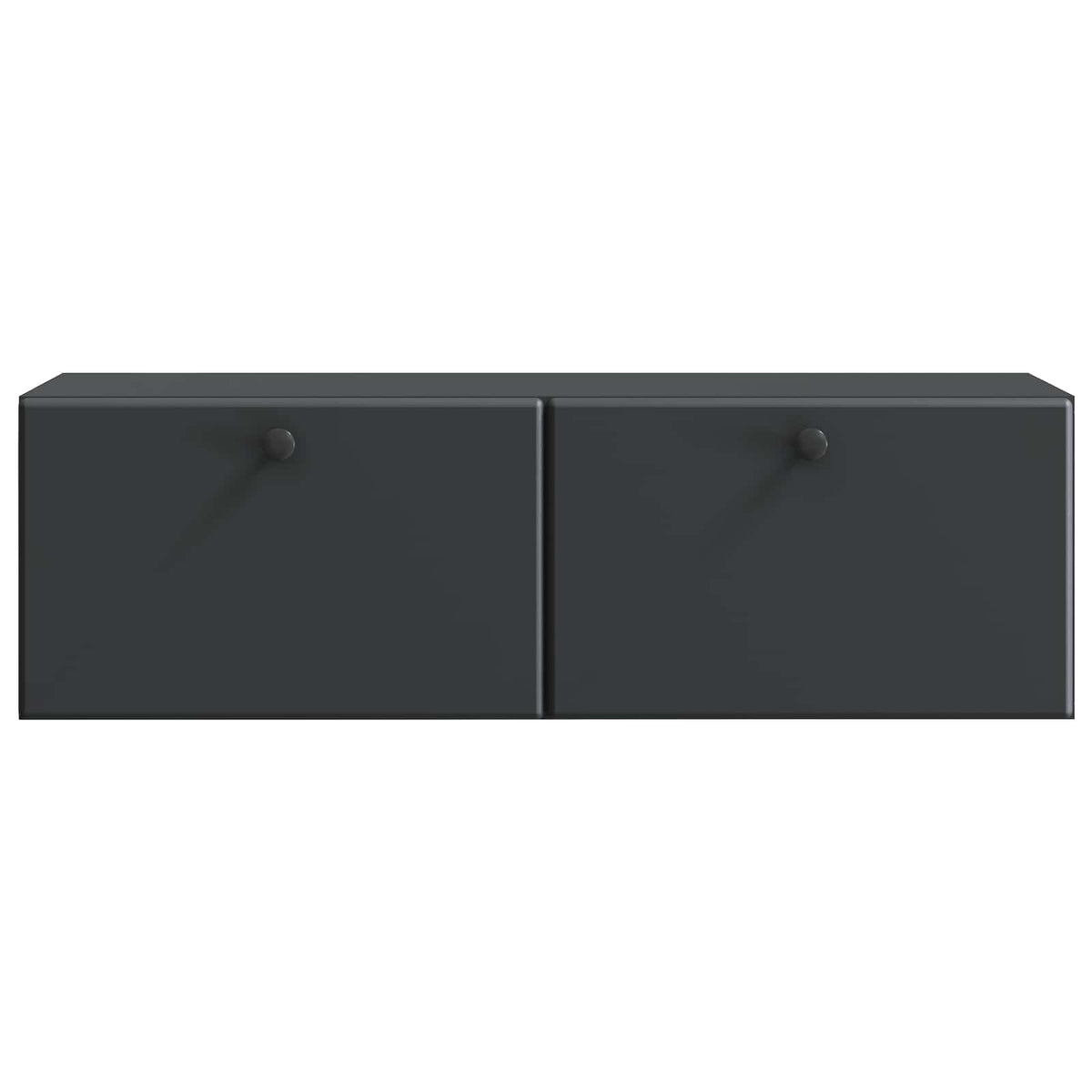 TV ormar za zid 98 x 31 x 30 cm Crna Konstruirano drvo Zidne