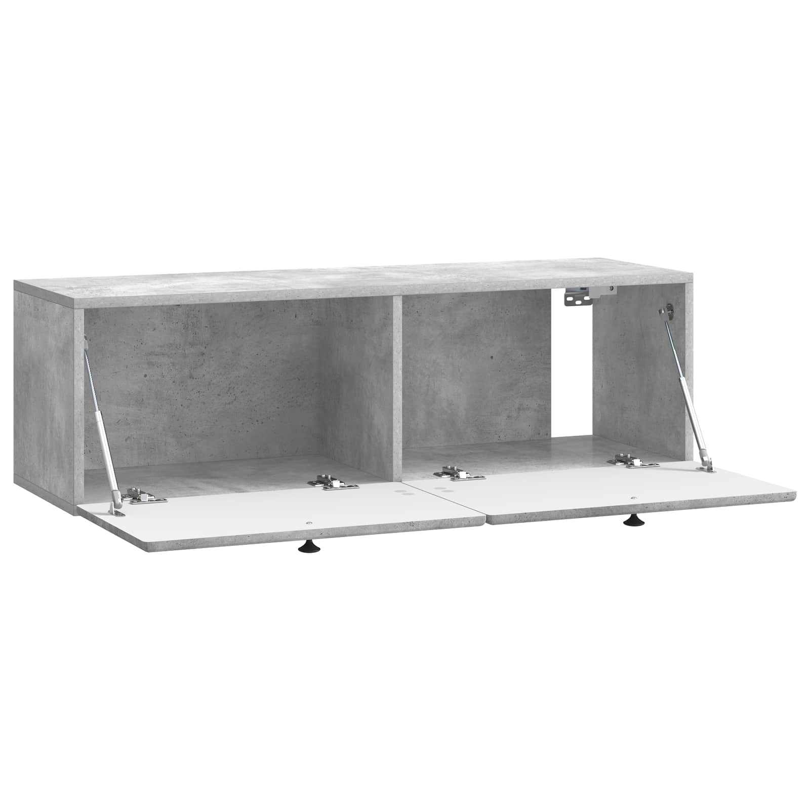TV ormar za zid 98 x 31 x 30 cm Betonska siva Konstruirano drvo