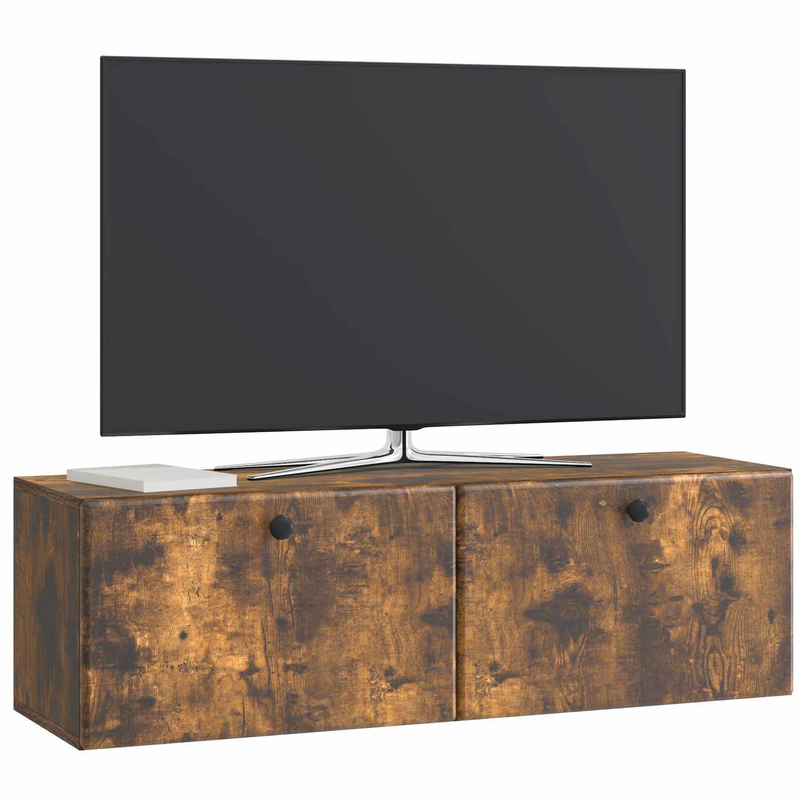 TV ormar za zid 98 x 31 x 30 cm Dimljeni hrast