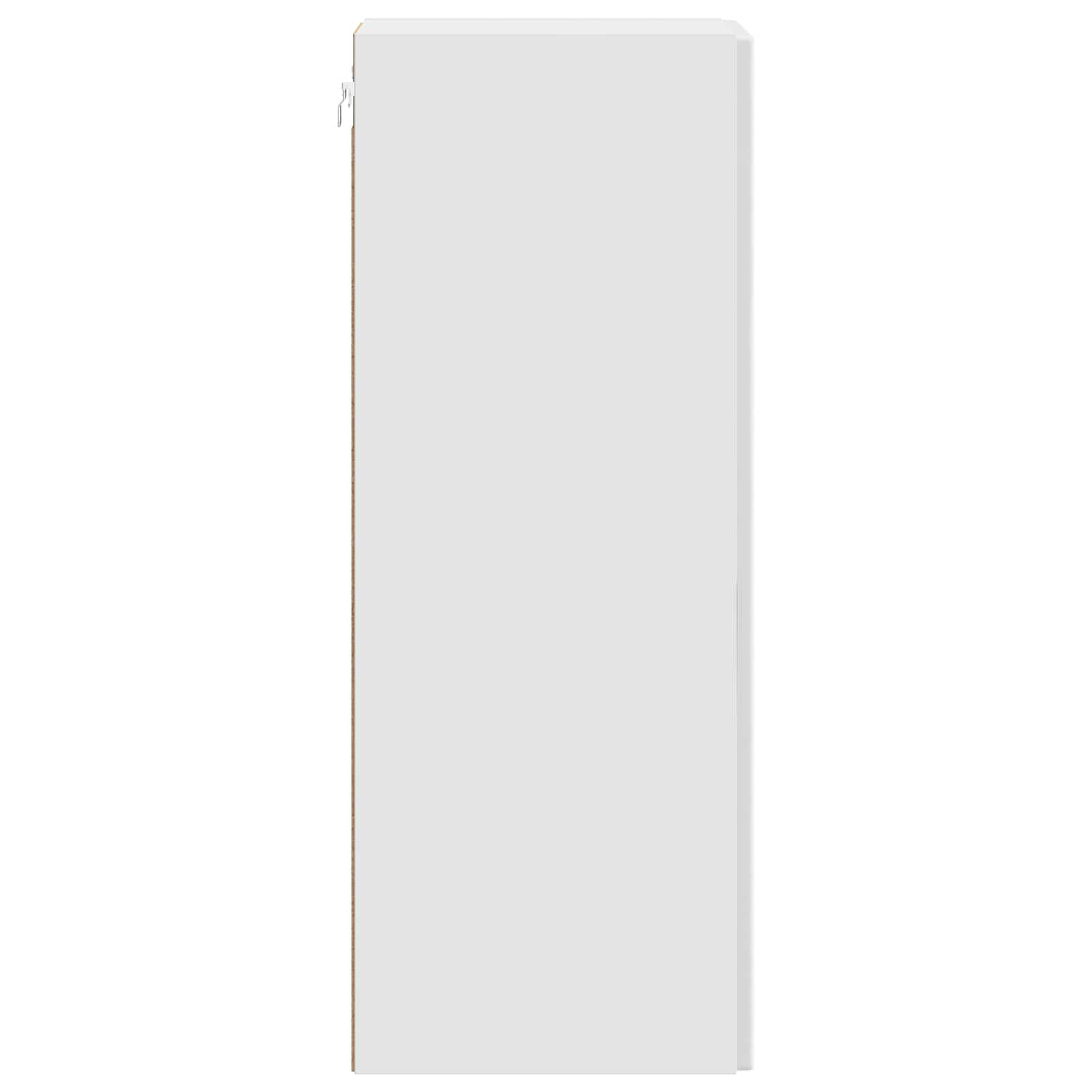 Ormar za montažu na zid Bijela visokog sjaja 66 x 34,5 x 90 cm