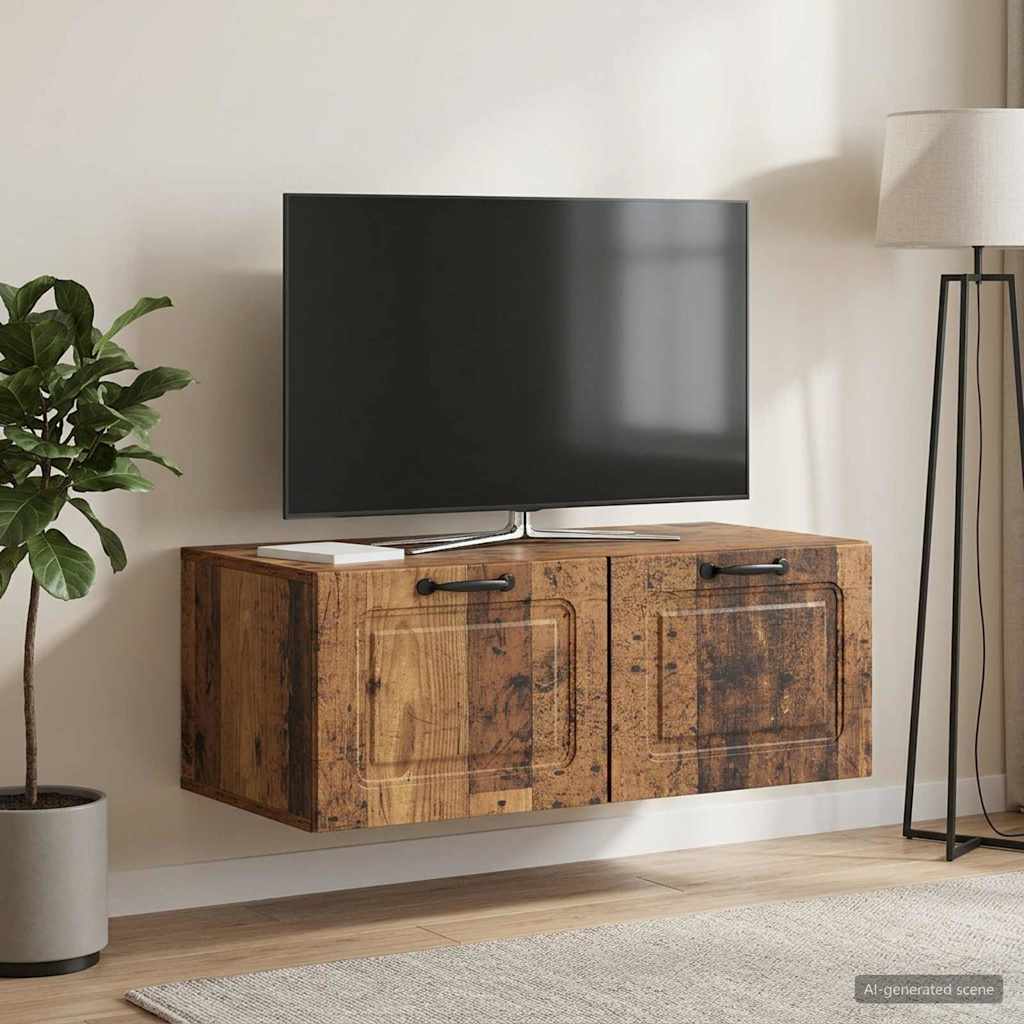 TV ormar za zid Staro drvo 78,5 x 41 x 30 cm Konstruirano drvo