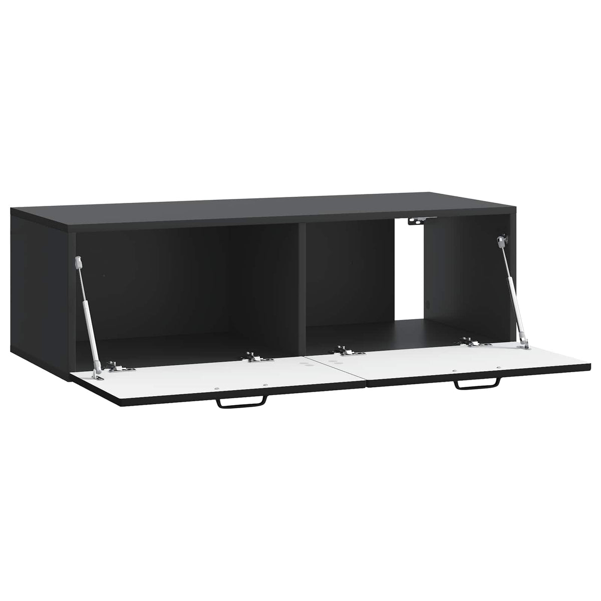 TV ormar za zid Zidne Crna 98 x 41 x 30 cm Konstruirano drvo