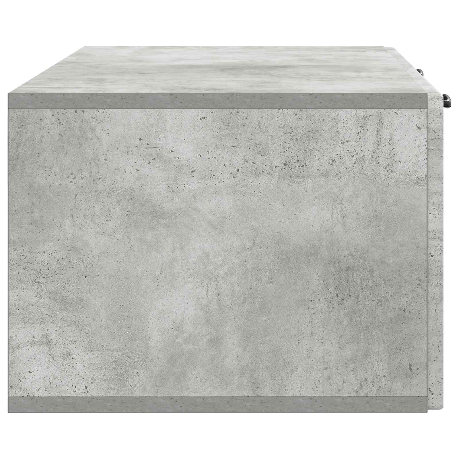 TV ormar za zid Betonska siva 98 x 41 x 30 cm Konstruirano drvo