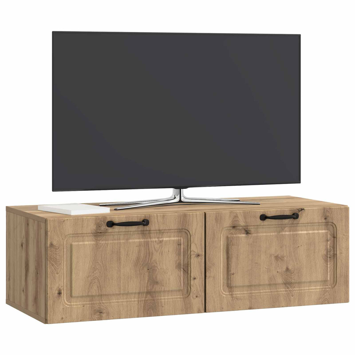 TV ormar za zid 98 x 41 x 30 cm Hrast artisan Konstruirano drvo