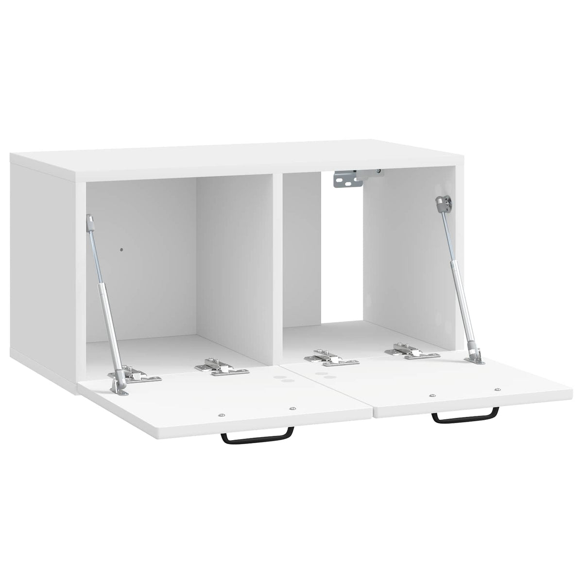 TV ormar za zid Zidne Bijela visokog sjaja 59,5 x 31 x 30 cm