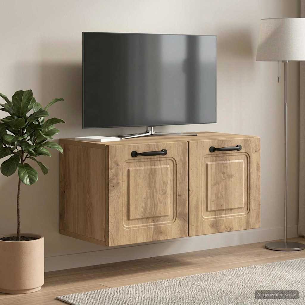 TV ormar za zid 59,5 x 31 x 30 cm Hrast artisan