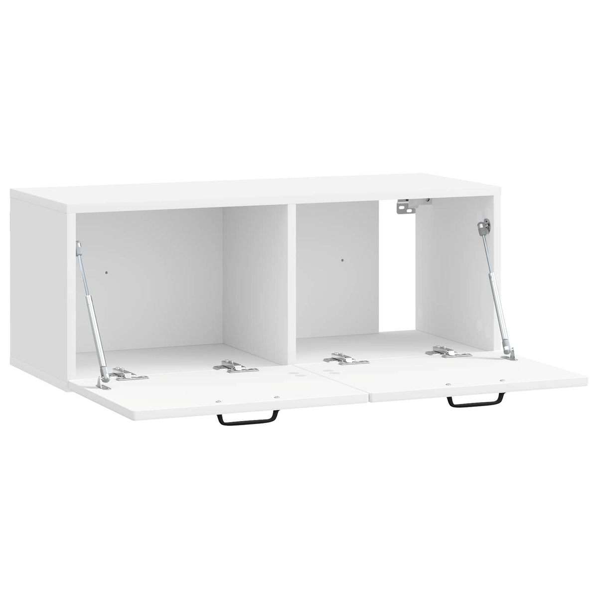TV ormar za zid Zidne Bijela visokog sjaja 78,5 x 31 x 30 cm
