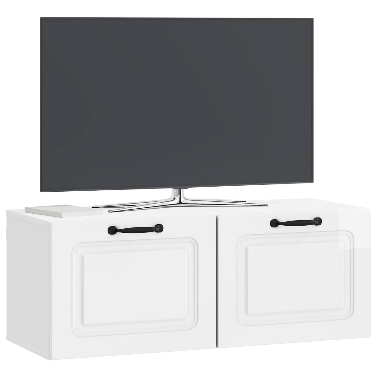 TV ormar za zid Zidne Bijela visokog sjaja 78,5 x 31 x 30 cm