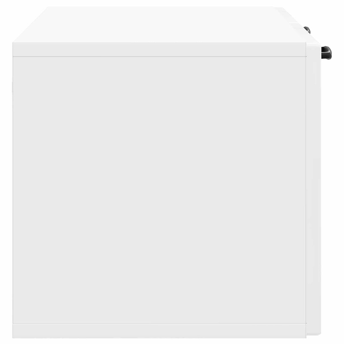 TV ormar za zid Zidne Bijela visokog sjaja 78,5 x 31 x 30 cm