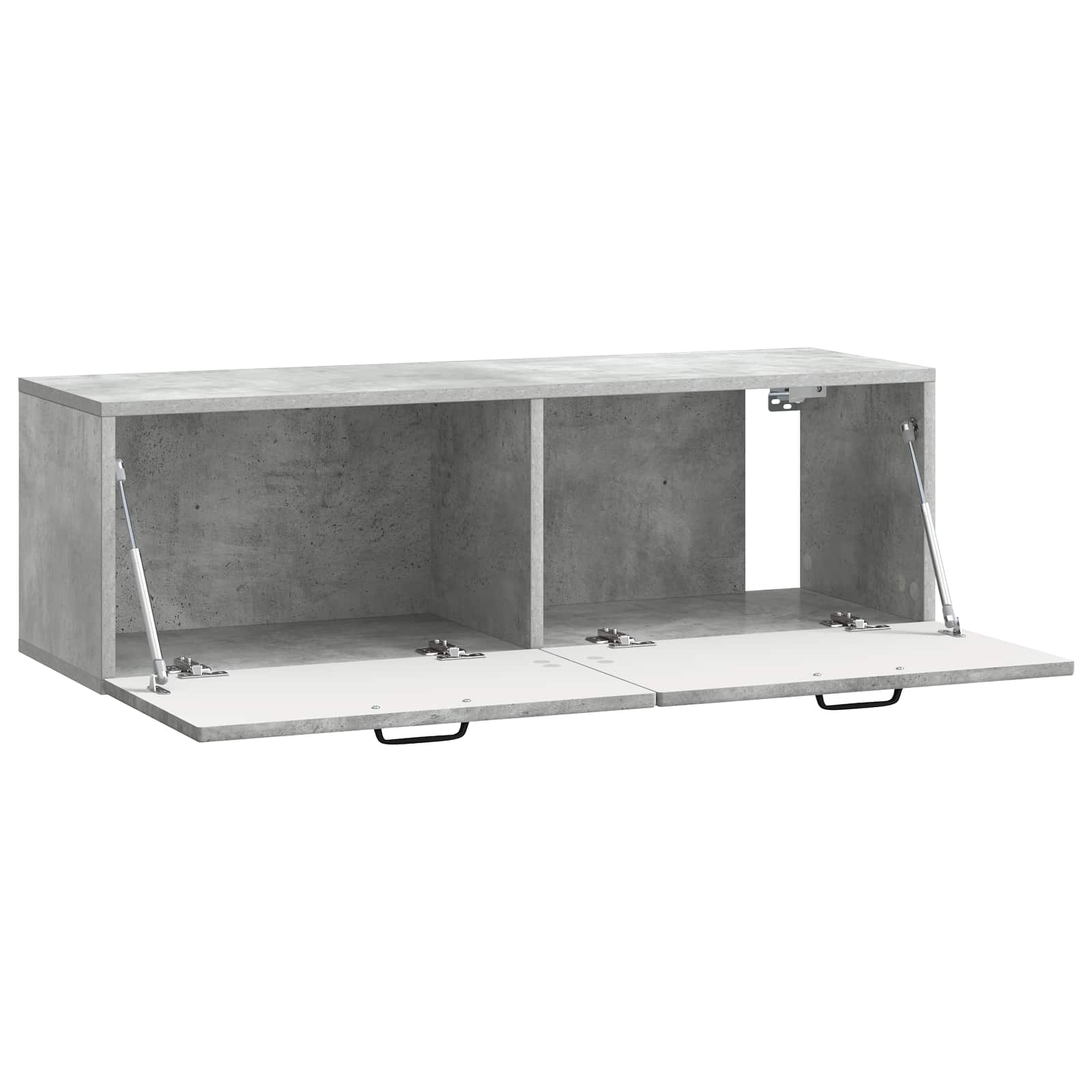 TV ormar za zid Betonska siva 98 x 31 x 30 cm Konstruirano drvo