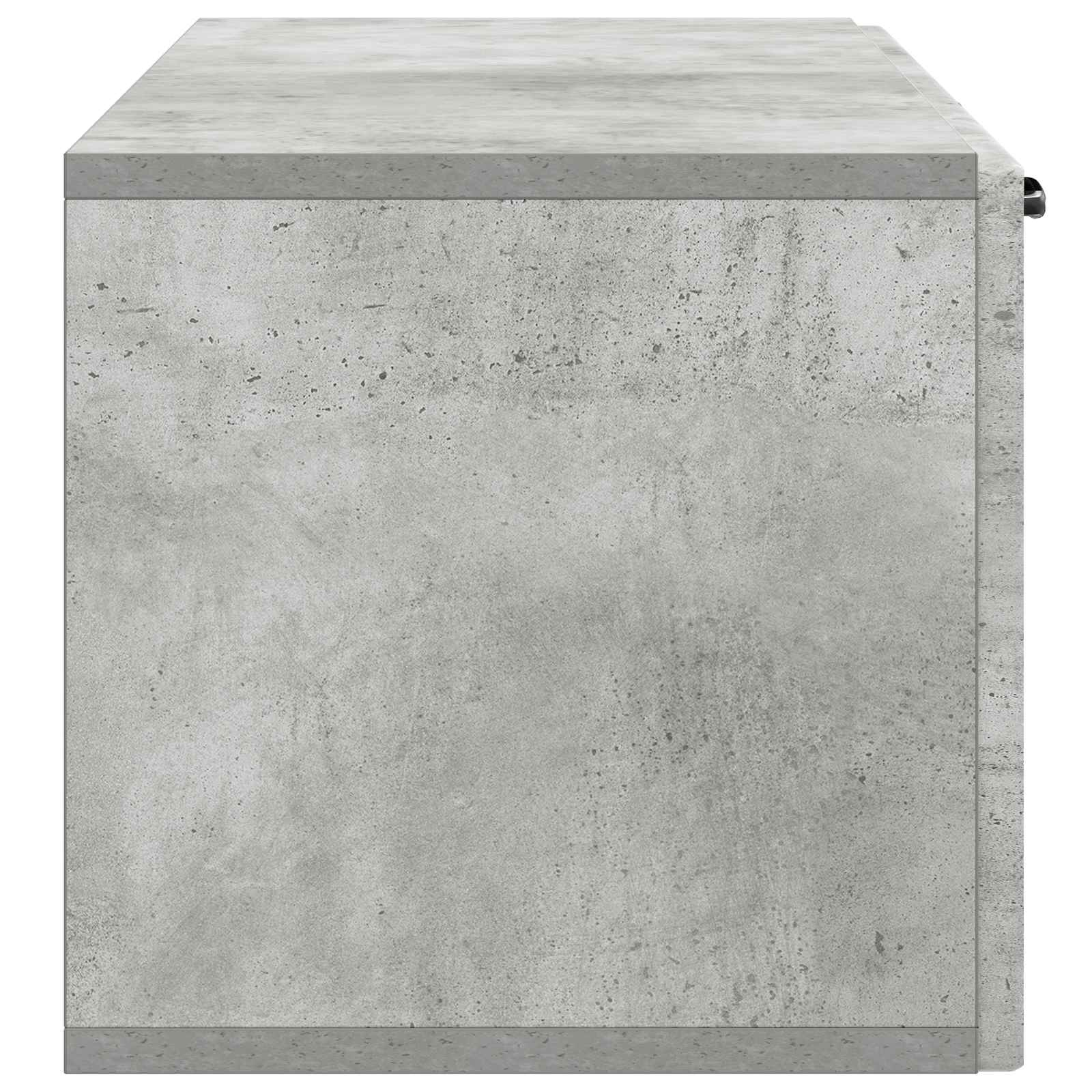 TV ormar za zid Betonska siva 98 x 31 x 30 cm Konstruirano drvo