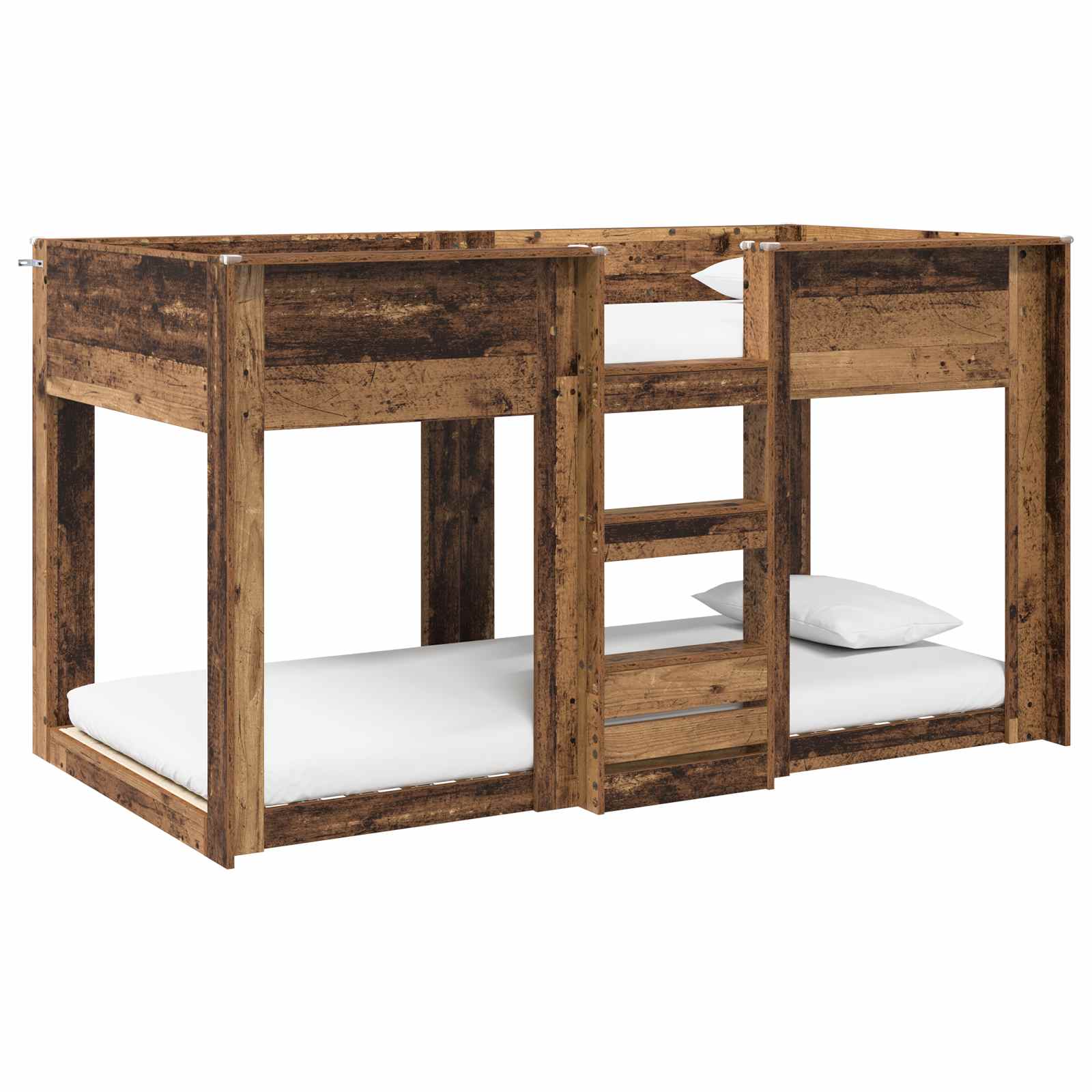 Krevet na kat za djecu Staro drvo 90 x 190 cm Konstruirano drvo