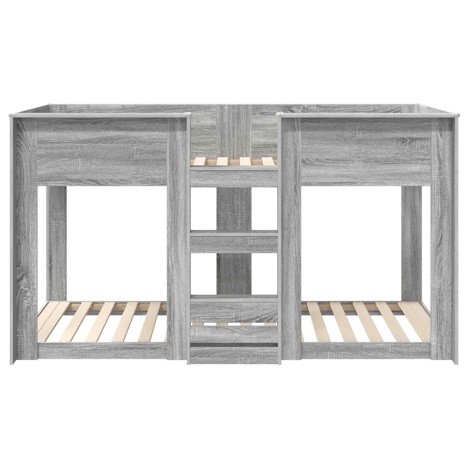 Krevet na kat za djecu Siva Sonoma 90 x 200 cm