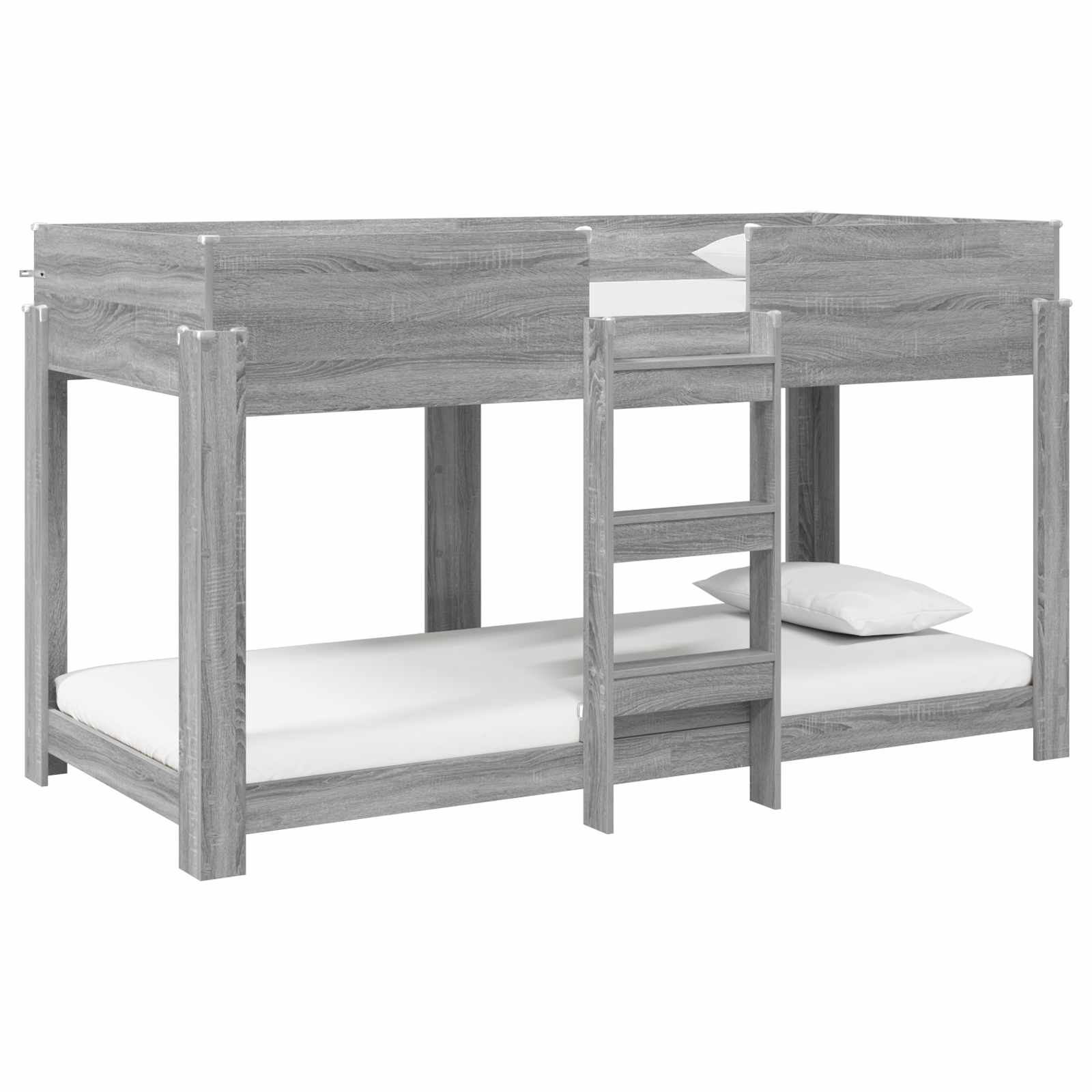 Krevet na kat za djecu Siva Sonoma 90 x 190 cm
