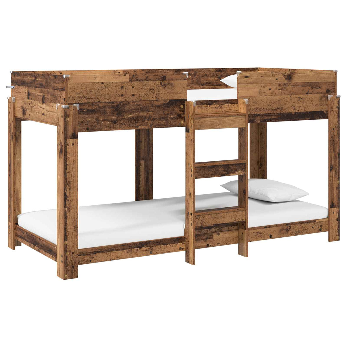 Krevet na kat za djecu Staro drvo 90 x 190 cm Konstruirano drvo