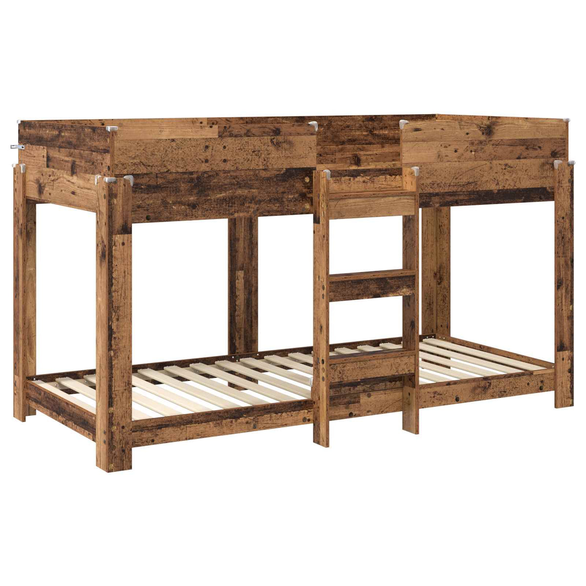 Krevet na kat za djecu Staro drvo 90 x 190 cm Konstruirano drvo