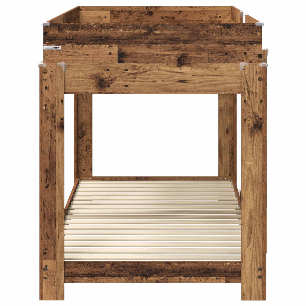 Krevet na kat za djecu Staro drvo 90 x 190 cm Konstruirano drvo