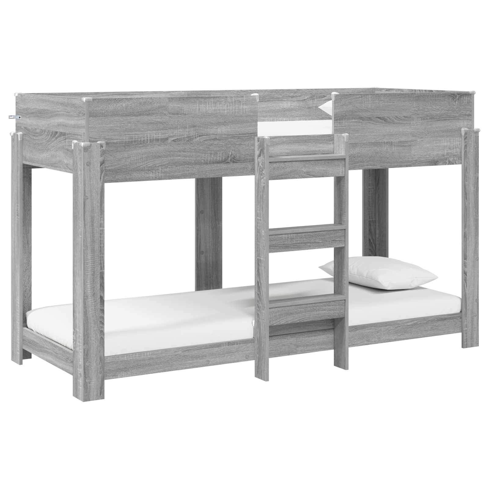 Krevet na kat za djecu Siva Sonoma 75 x 190 cm