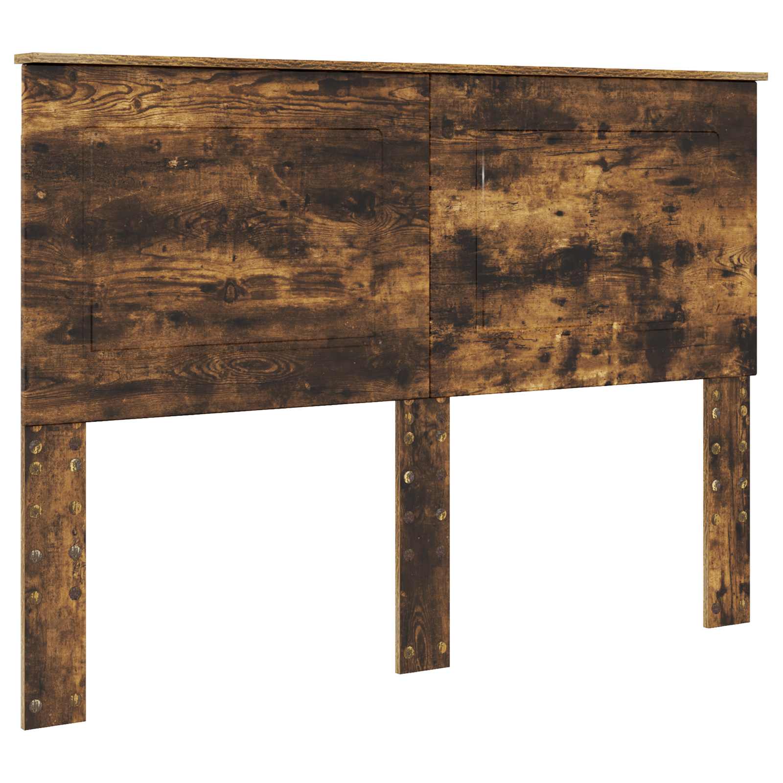 Krevet s od storage s uzglavljem Dimljeni hrast 160 x 200 cm