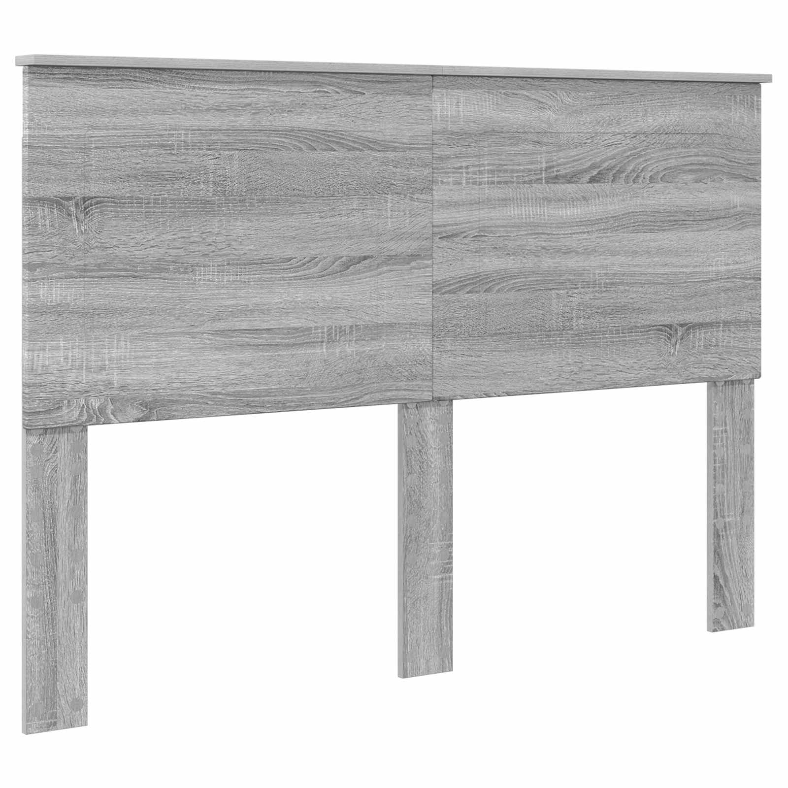 Krevet s od storage Siva Sonoma 160 x 200 cm Konstruirano drvo