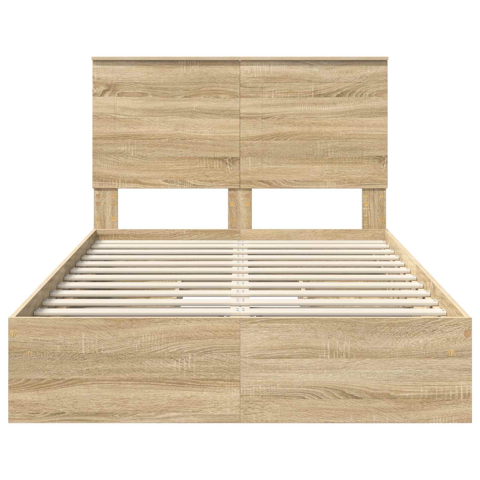 Krevet s od storage Sonoma hrast 135 x 190 cm Konstruirano drvo
