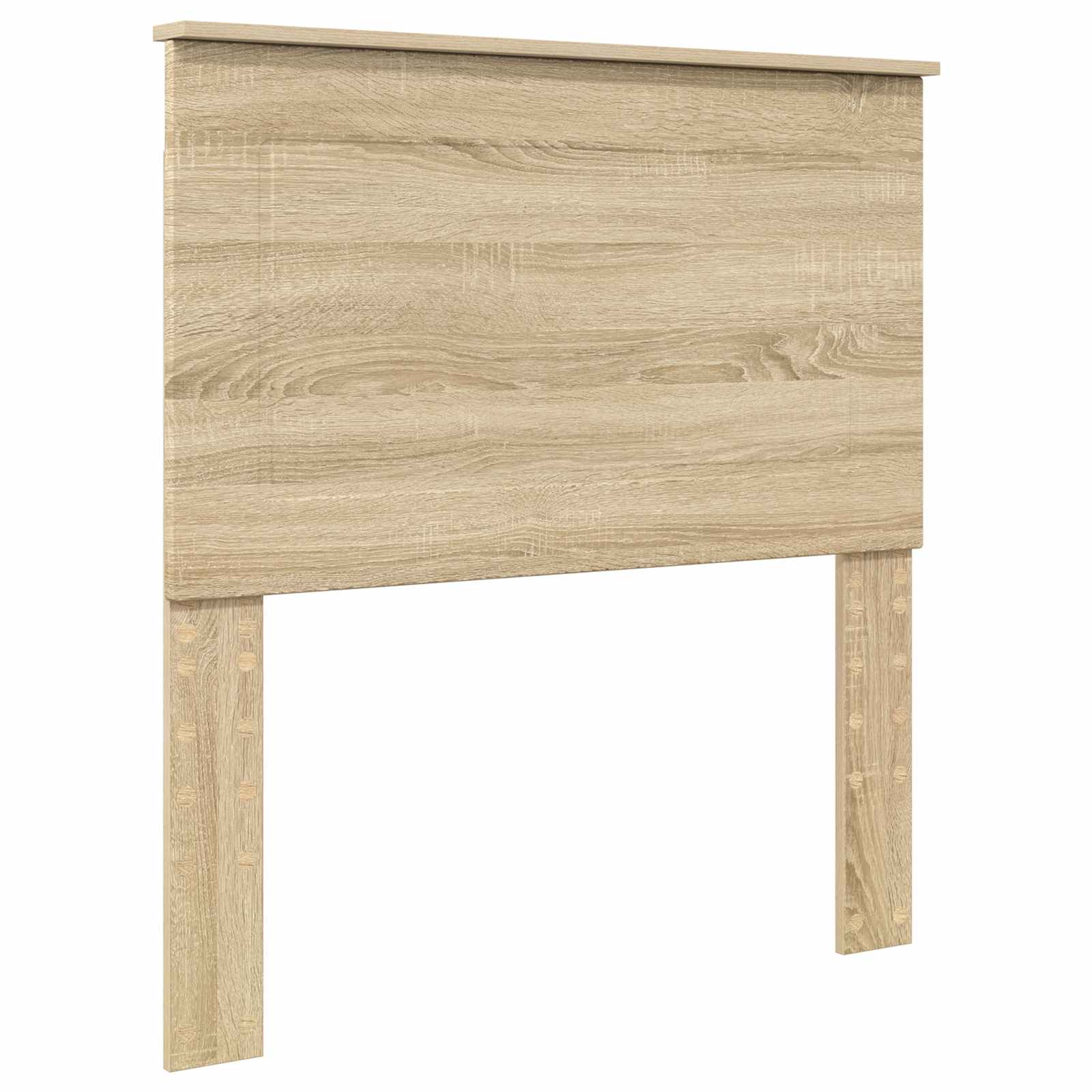 Krevet s od storage Sonoma hrast 100 x 200 cm Konstruirano drvo