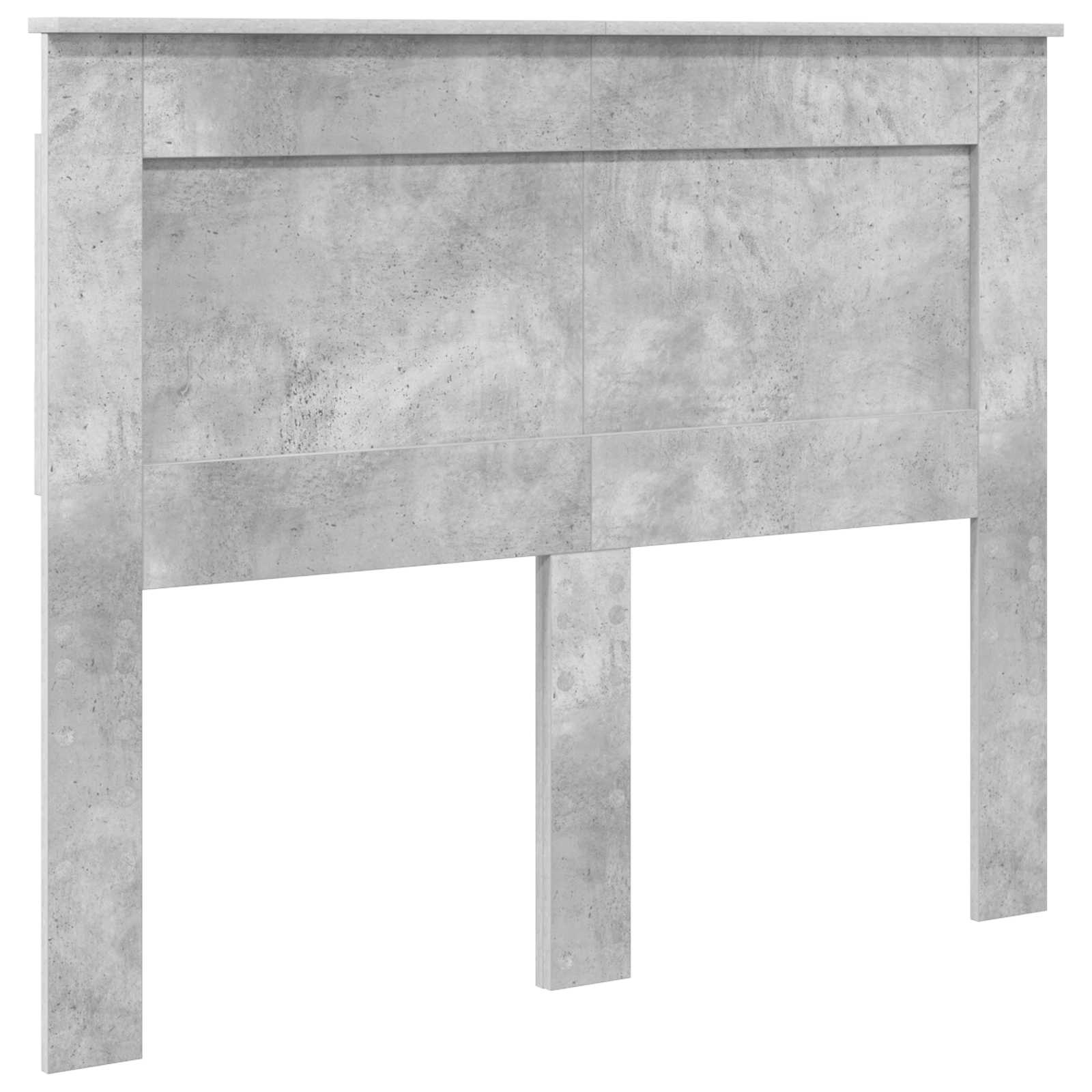 Krevetna konstrukcija Beton 120 x 200 cm Čvrsto borovo drvo
