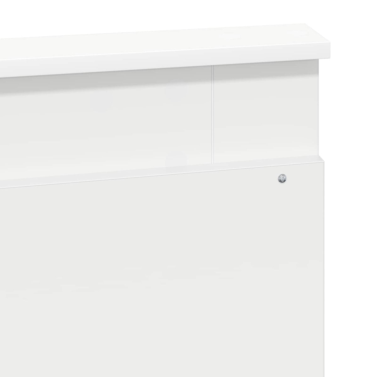Krevet s od storage Bijelo 160 x 200 cm Konstruirano drvo