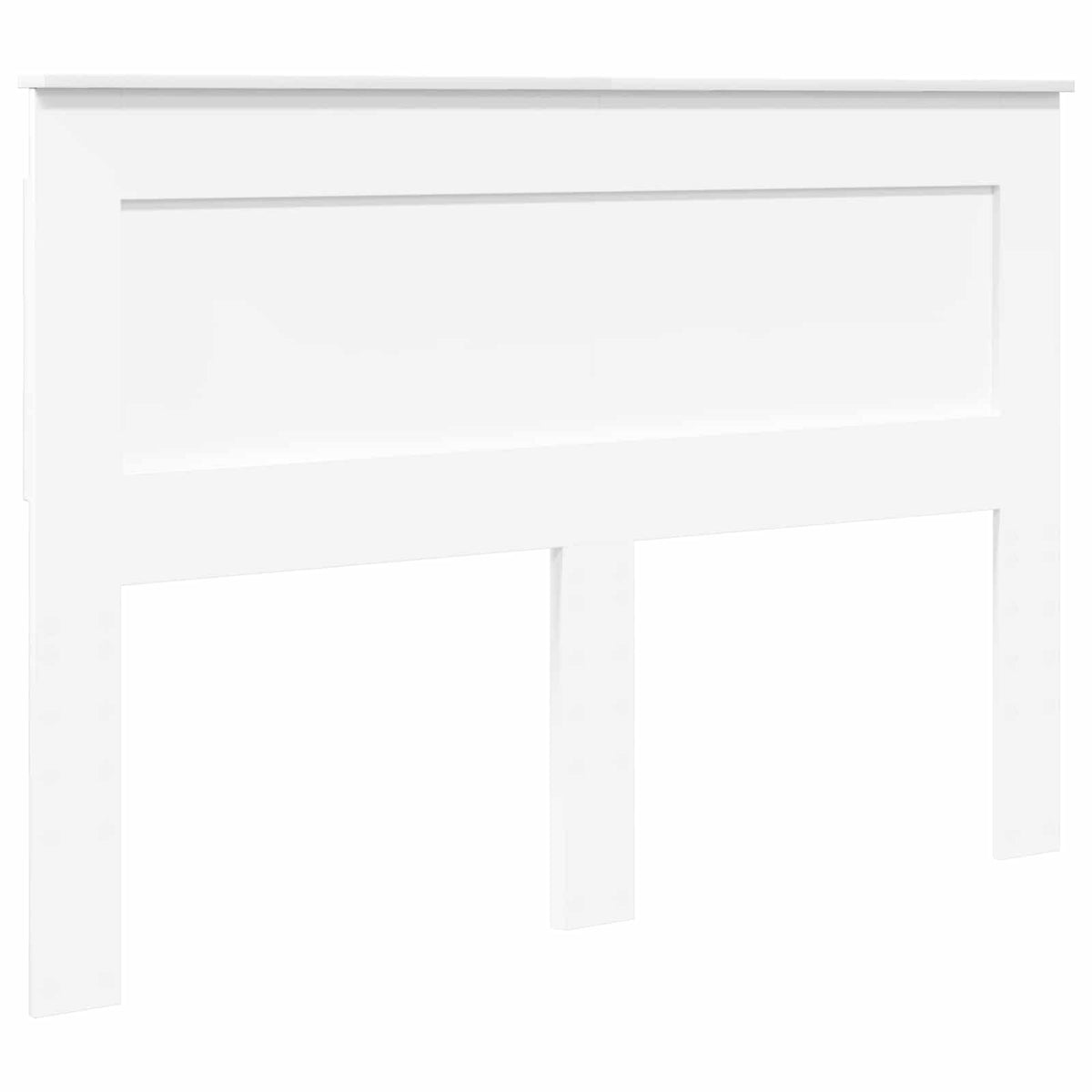 Krevetna konstrukcija Bijelo 140 x 190 cm Konstruirano drvo