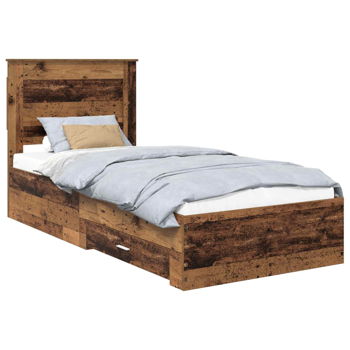 Krevetna konstrukcija Staro drvo 90 x 190 cm Konstruirano drvo