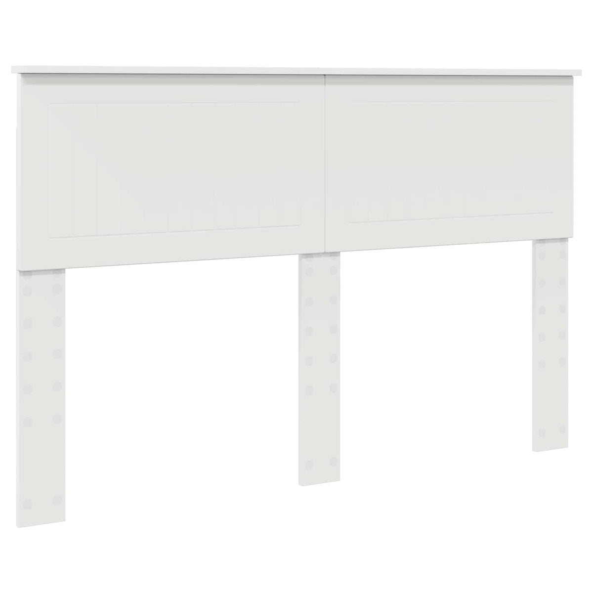Krevetna konstrukcija Bijela 140 x 190 cm Konstruirano drvo