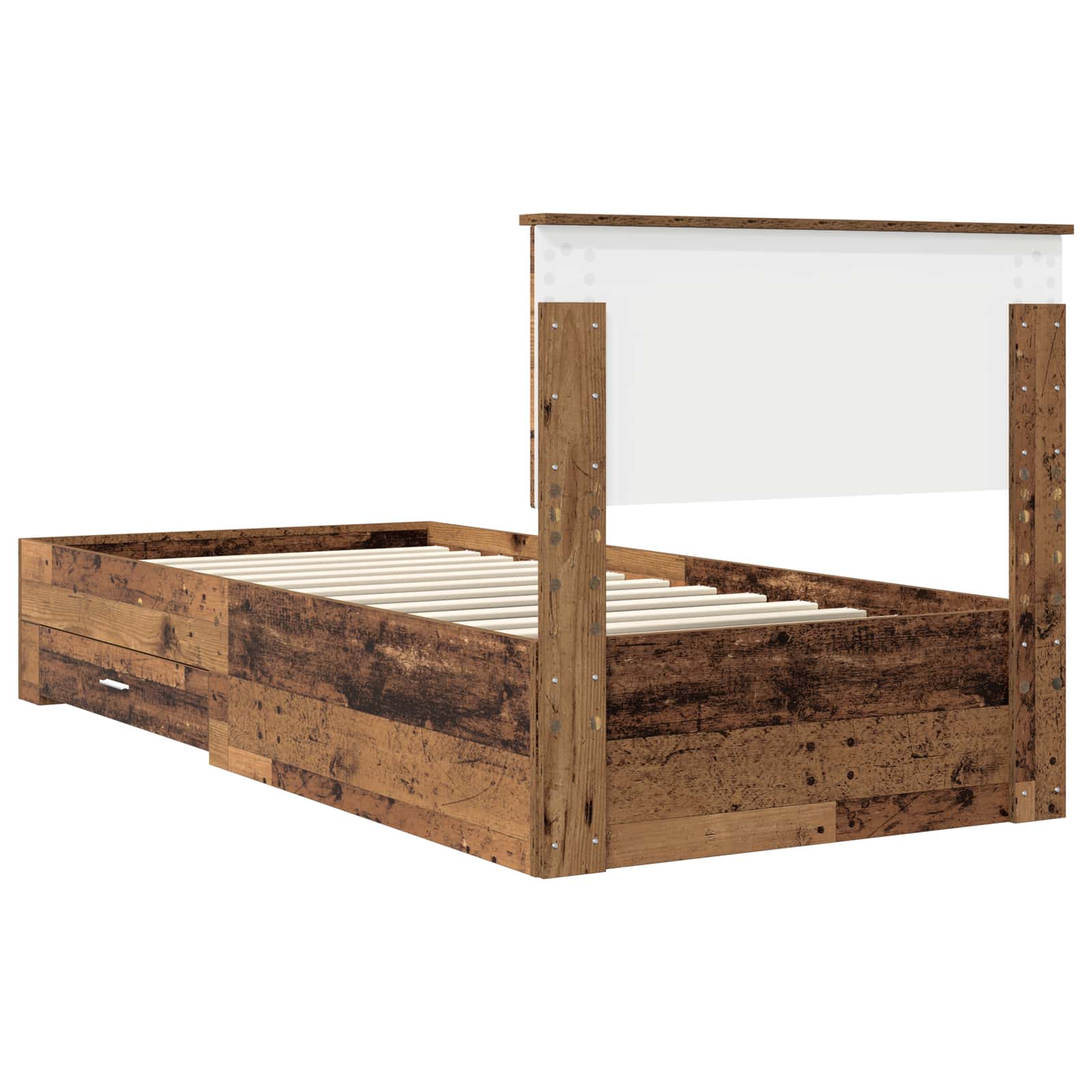 Krevetna konstrukcija Staro drvo 90 x 200 cm Konstruirano drvo