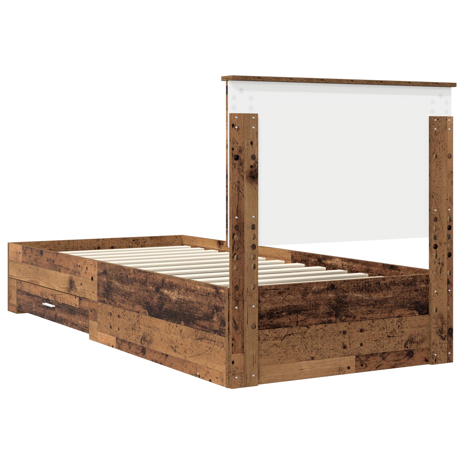 Krevetna konstrukcija Staro drvo 90 x 200 cm Konstruirano drvo