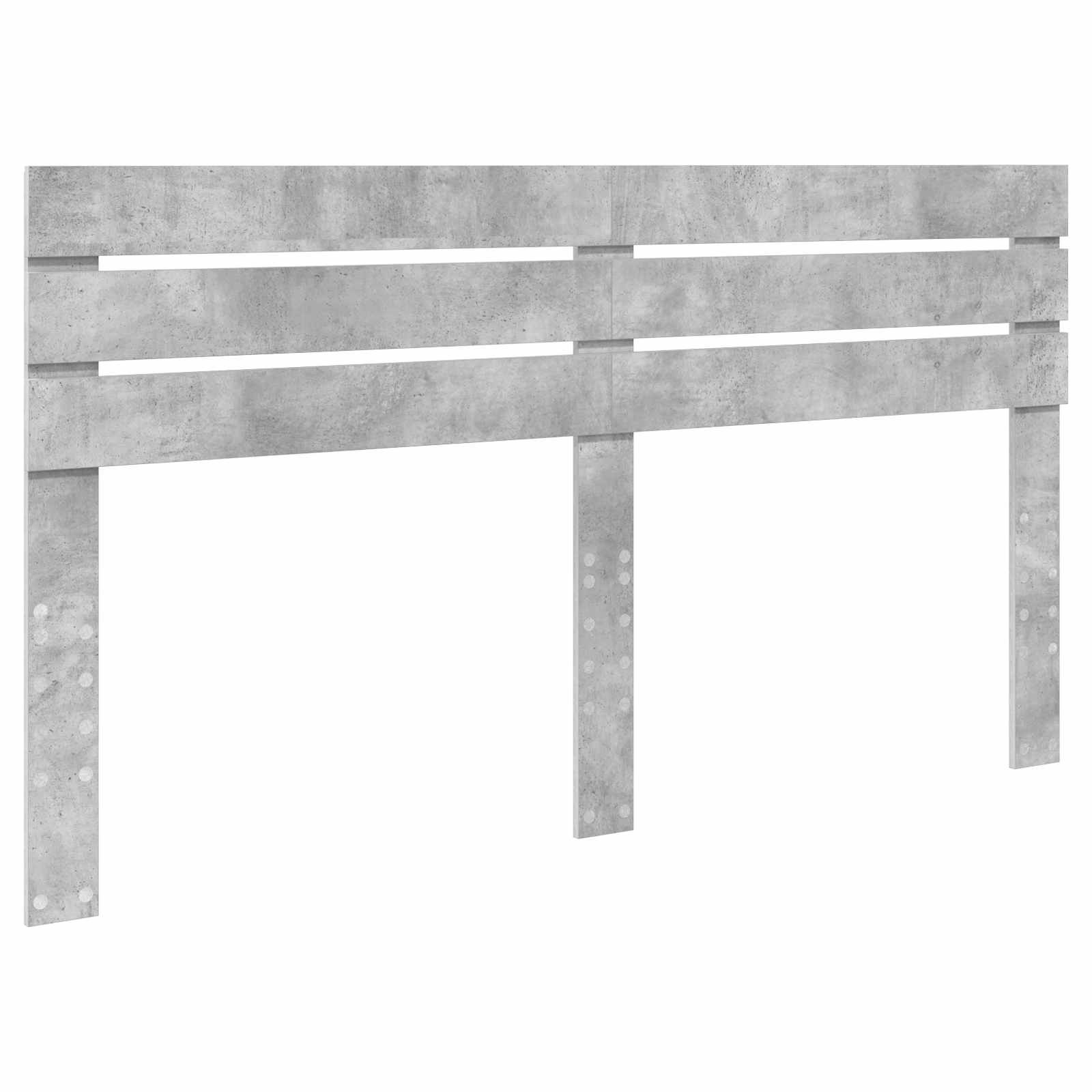 Krevetna konstrukcija s ladicama Betonski sivi 200 x 200 cm