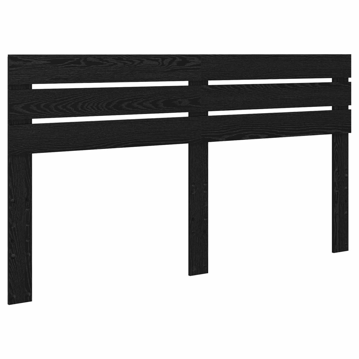 Krevetna konstrukcija Crni hrast 180 x 200 cm Konstruirano drvo