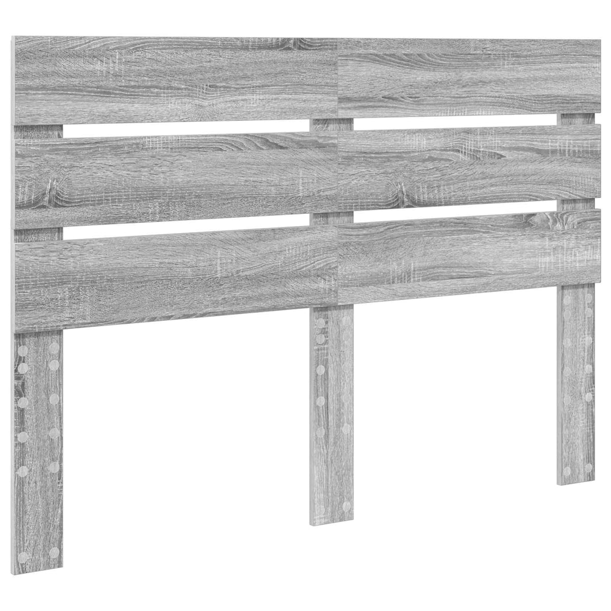 Krevet s od storage Siva Sonoma 150 x 200 cm Konstruirano drvo