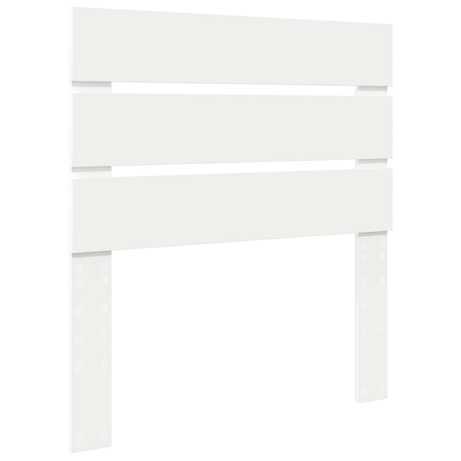 Krevet s od storage Bijelo 70 x 190 cm Konstruirano drvo