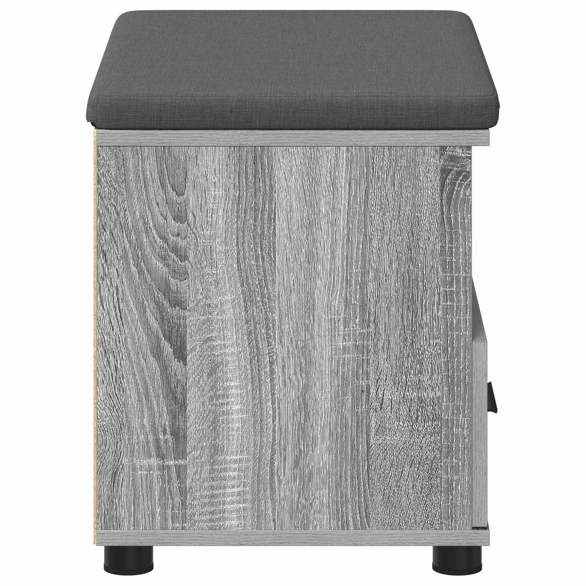Klupa za hodnik s jastukom Sivi Sonoma 60 x 38 x 46 cm