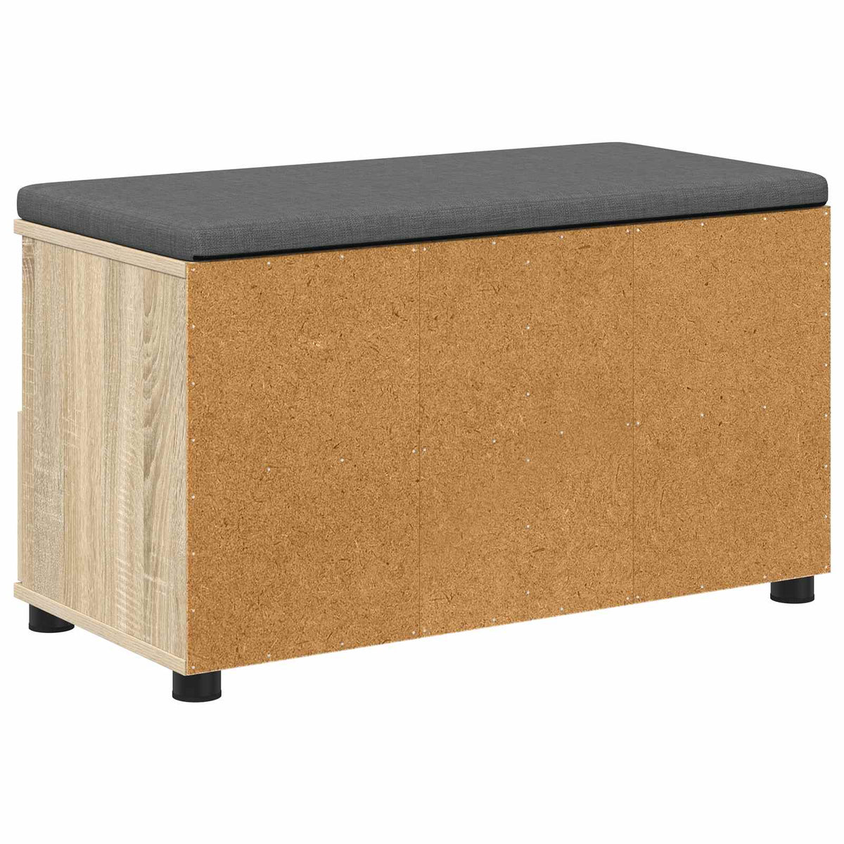 Klupa za hodnik s jastukom Sonoma hrast 80 x 38 x 46 cm