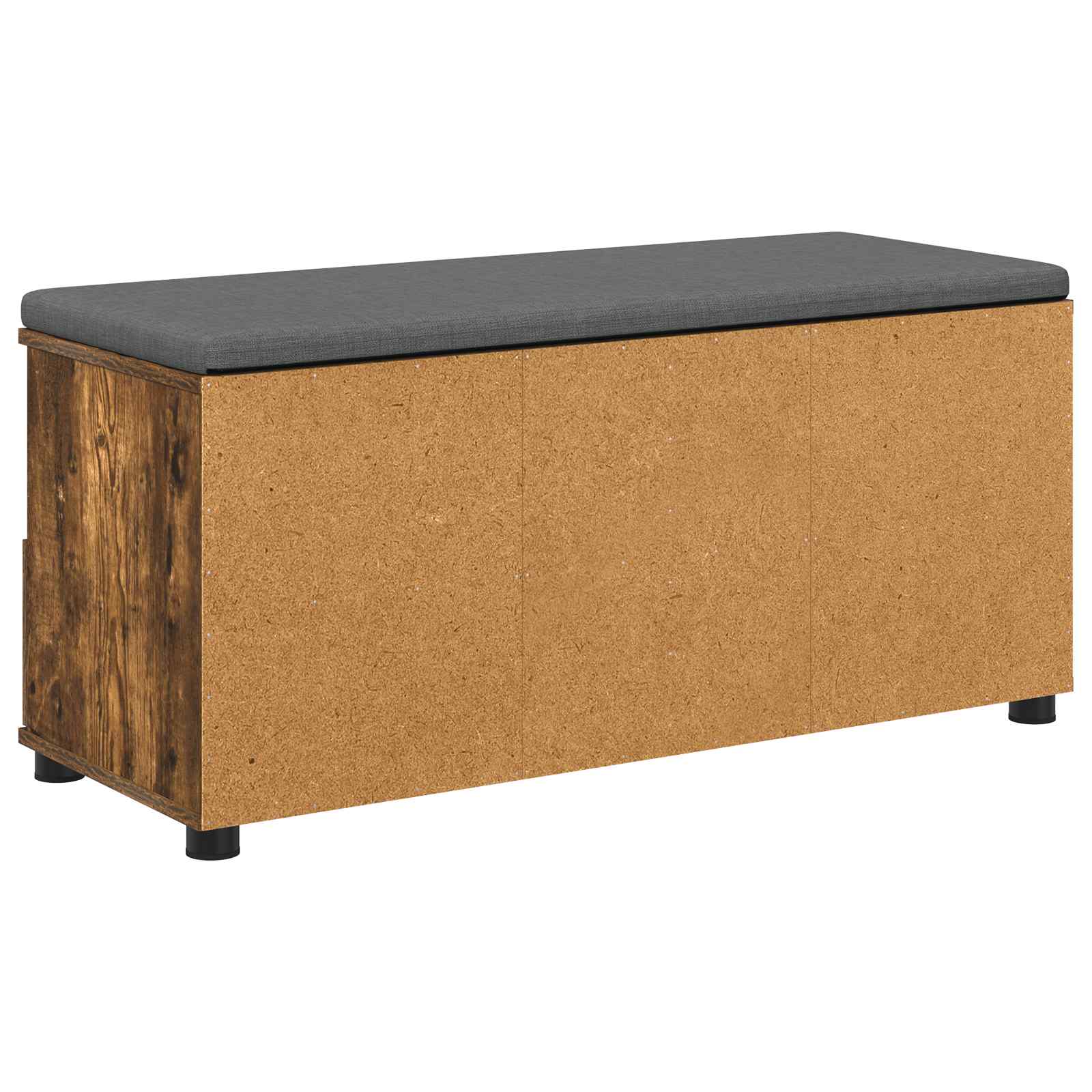 Klupa za hodnik s jastukom Dimljeni Hrast 100 x 38 x 46 cm