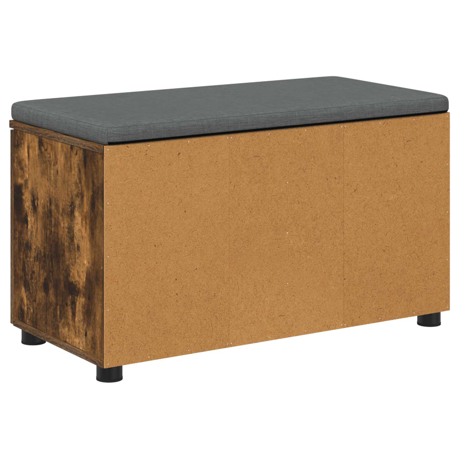 Klupa za hodnik s jastukom Dimljeni Hrast 80 x 38 x 46 cm