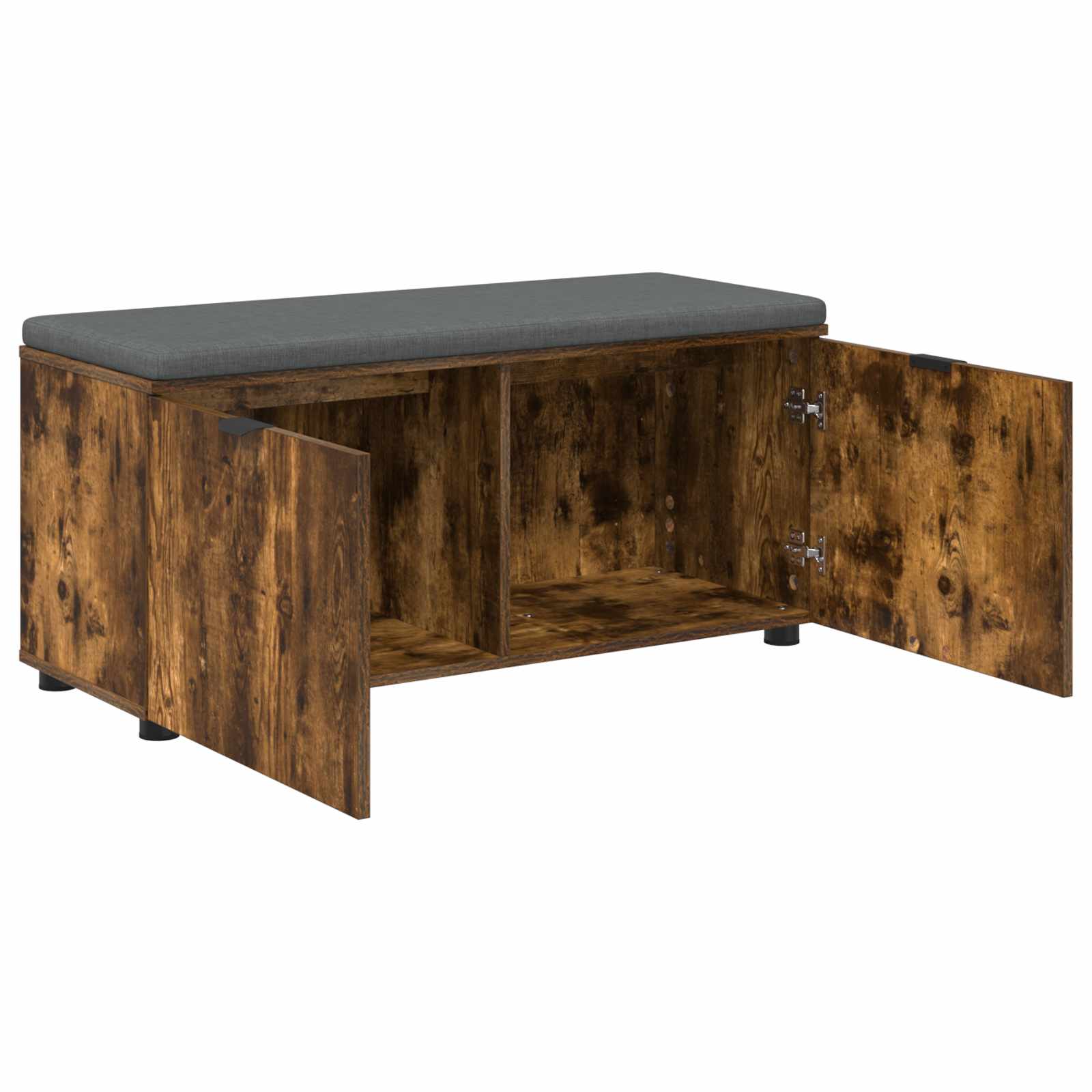 Klupa za hodnik s jastukom Dimljeni Hrast 100 x 38 x 46 cm