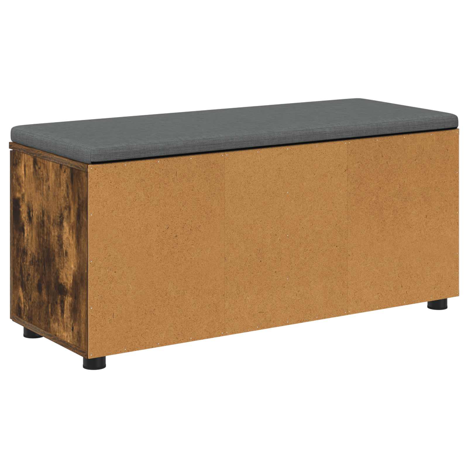 Klupa za hodnik s jastukom Dimljeni Hrast 100 x 38 x 46 cm