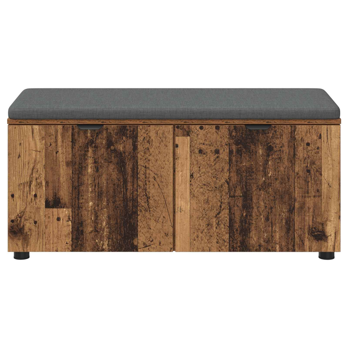 Klupa za hodnik s jastukom Staro drvo 100 x 38 x 46 cm