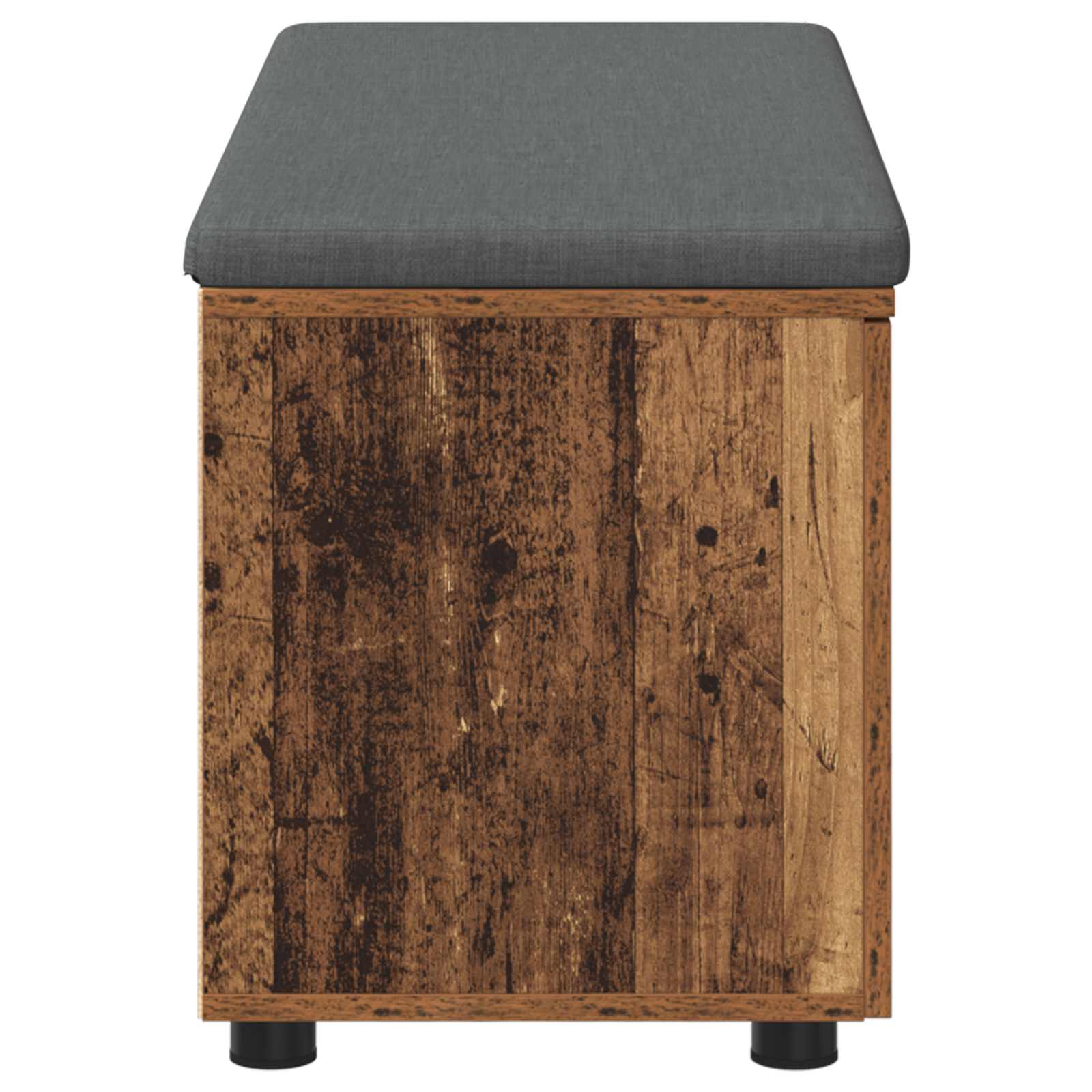 Klupa za hodnik s jastukom Staro drvo 100 x 38 x 46 cm