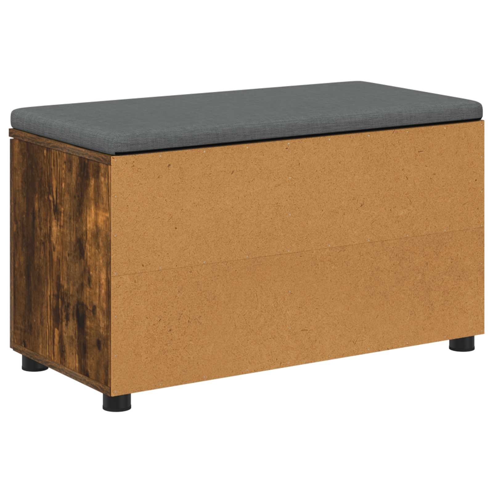 Klupa za hodnik s jastukom Dimljeni Hrast 80 x 38 x 46 cm